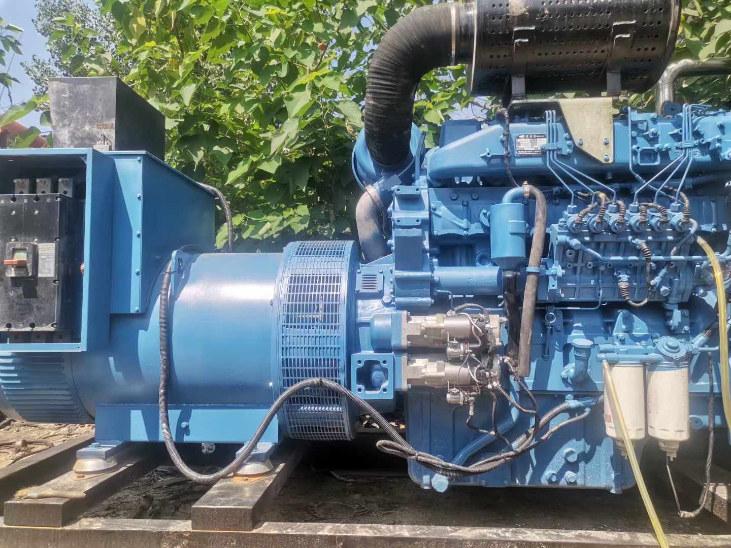 盘县详细说明降低 800kW 柴油发电机输出电流波动的方法